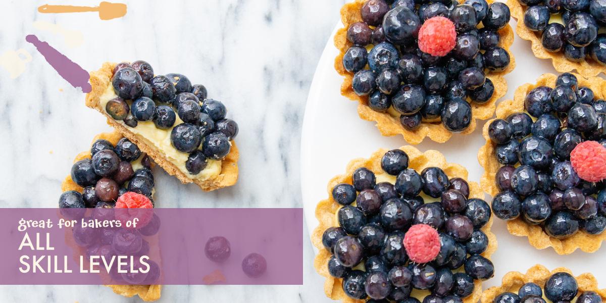 Blueberry Fruit Tart Class Great for Bakers of All Skill Levels